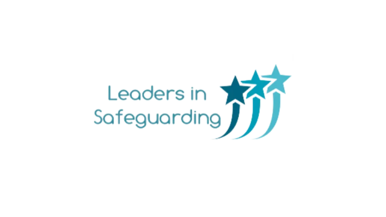 Logo with the text "Leaders in Safeguarding" next to three ascending stars. | SEN Schools