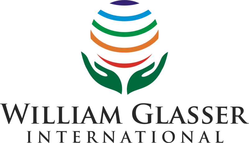 Logo of William Glasser International featuring colorful arcs and green leaves above the organization's name in bold letters. | SEN Schools